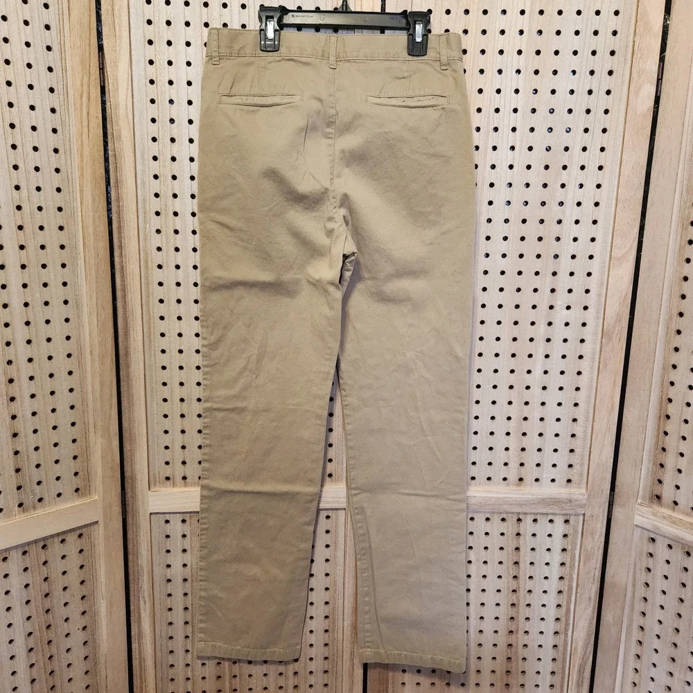 Children's Place Girls Pants Size 18 Slim Uniform 100% Cotton